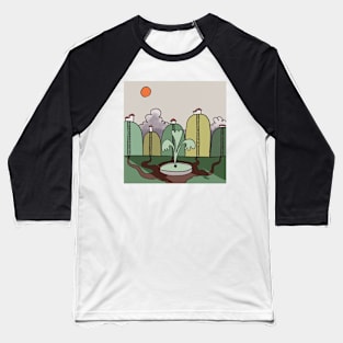 the fountain Baseball T-Shirt